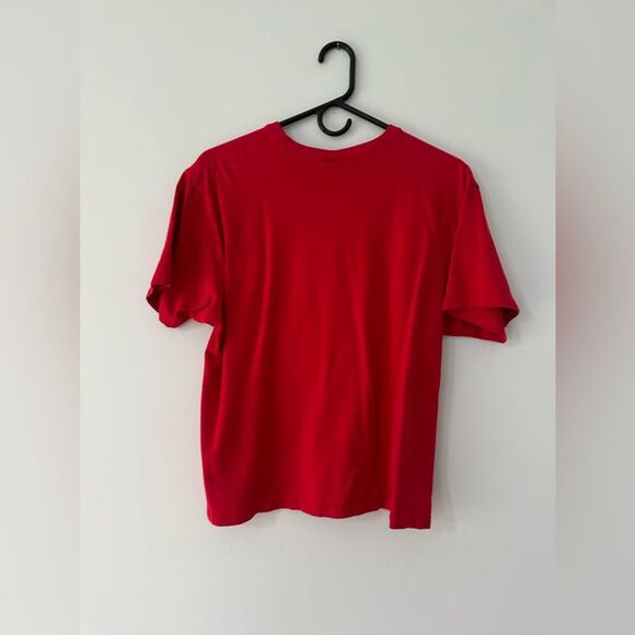 Vintage Warner Bros Studio Store Pepe Le Pew Penelope Pussycat Red Tshirt size L - Picture 2 of 9